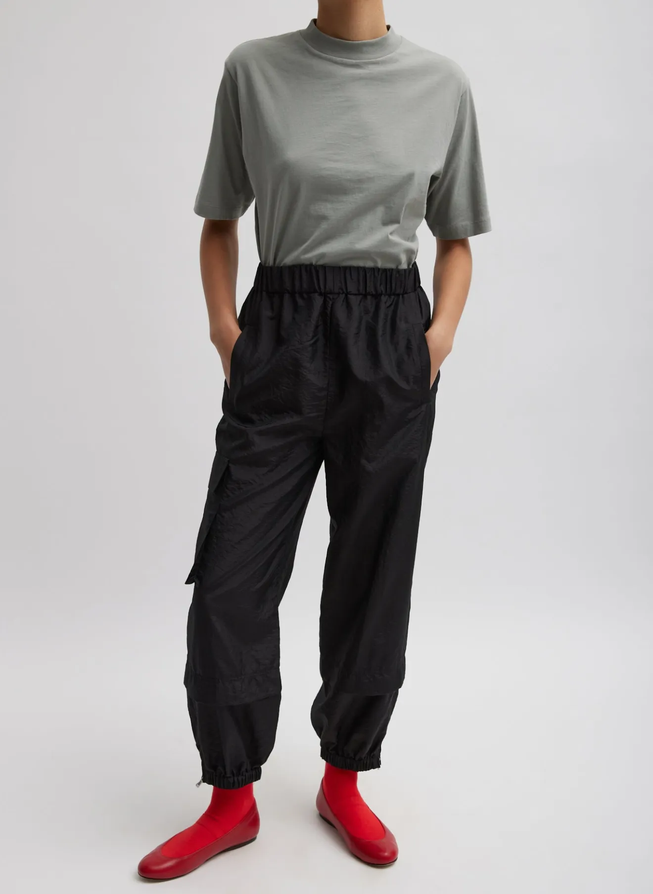 Shop Crispy Nylon Wilt Pull On Jogger Pants & Shorts | Fundamentals