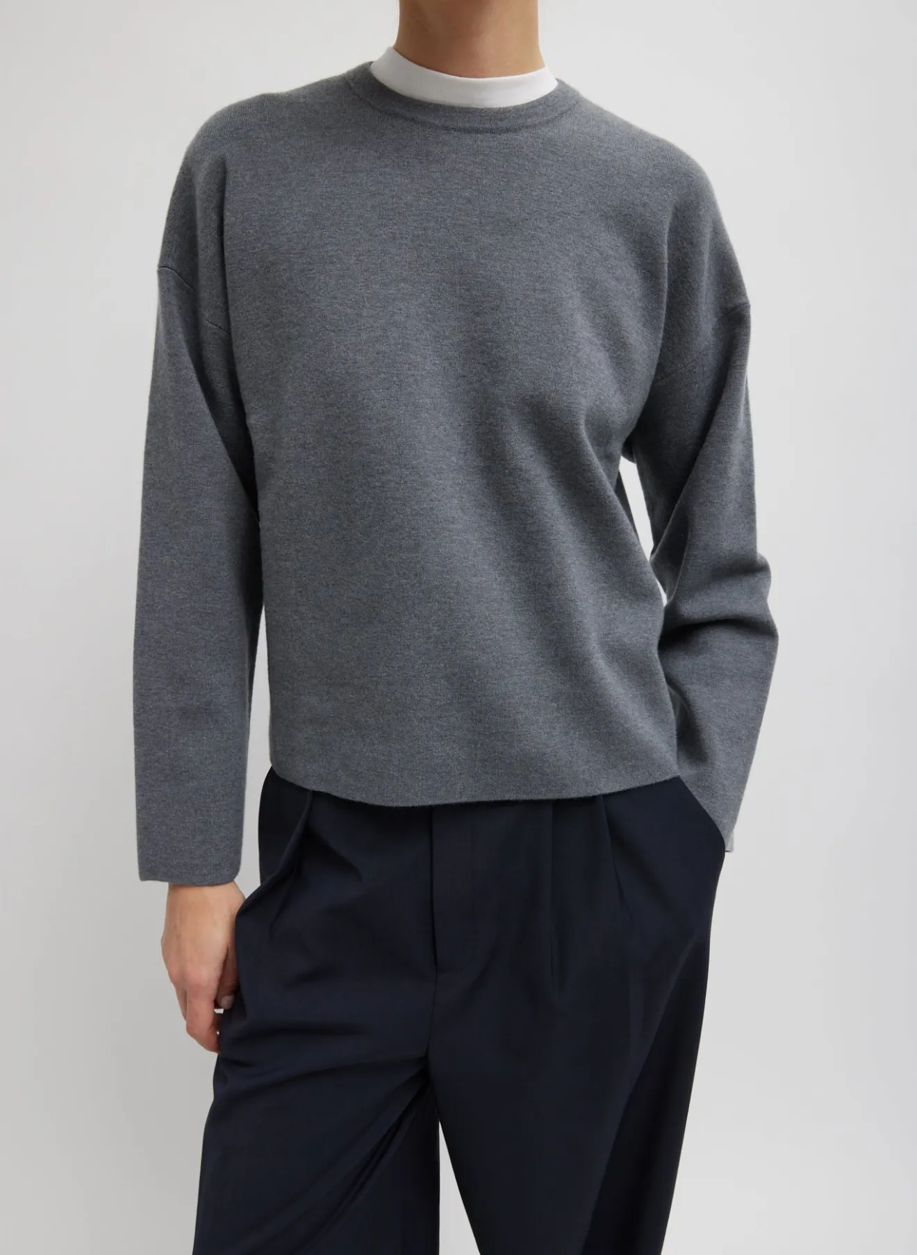 Clearance Double Faced Cashmere Oversized Easy Sweater Knitwear & Sweatshirts | Fundamentals