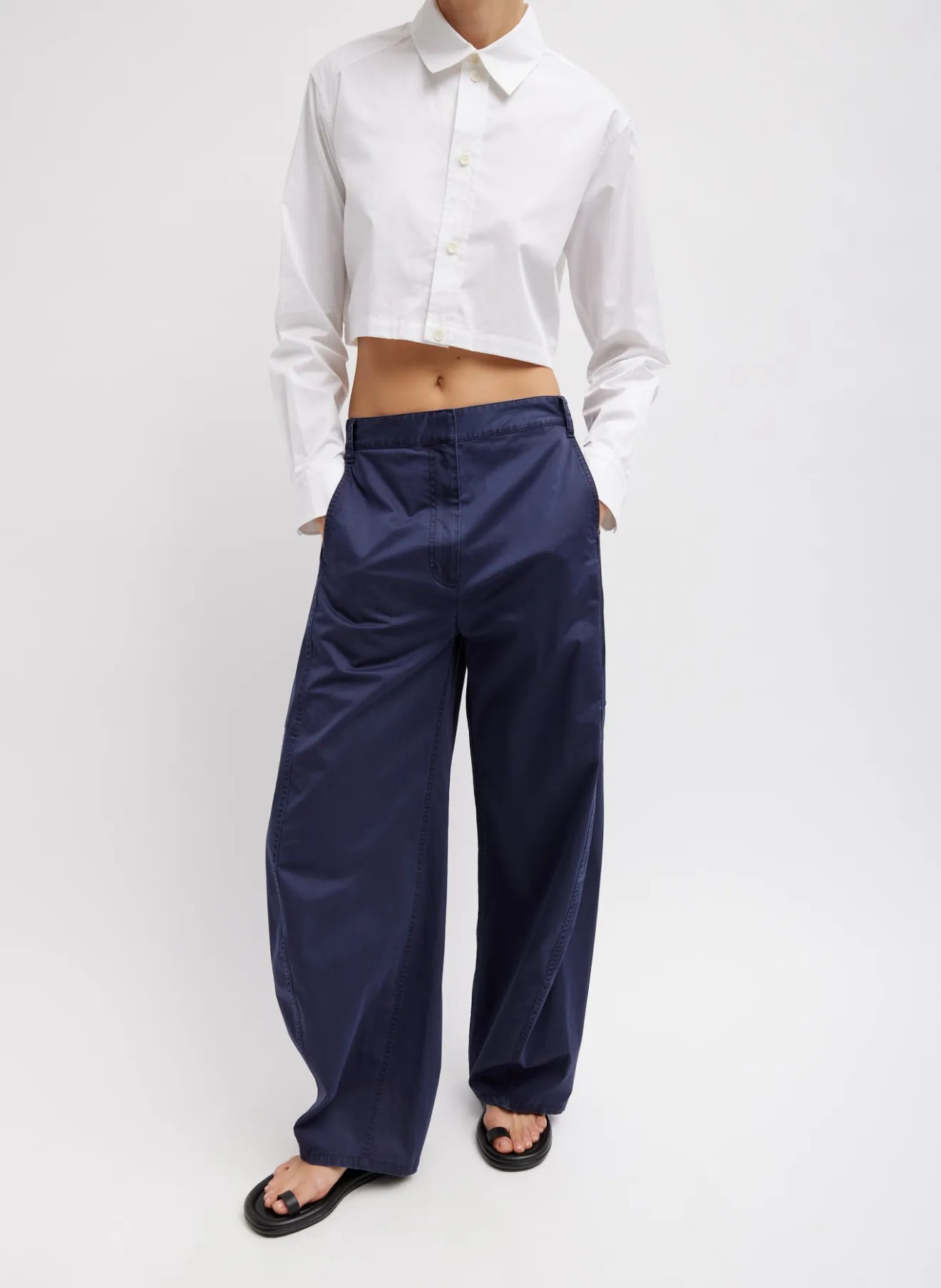 Outlet Garment Dyed Silky Cotton Sid Pant Pants & Shorts