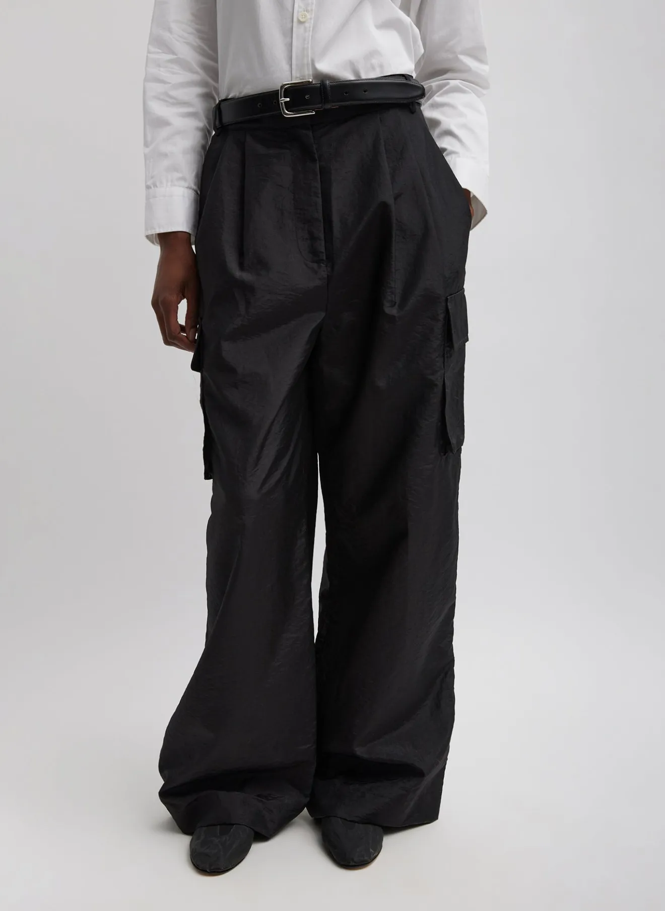 Best Sale Stella Crispy Nylon Pleated Cargo Pant Pants & Shorts | Fundamentals