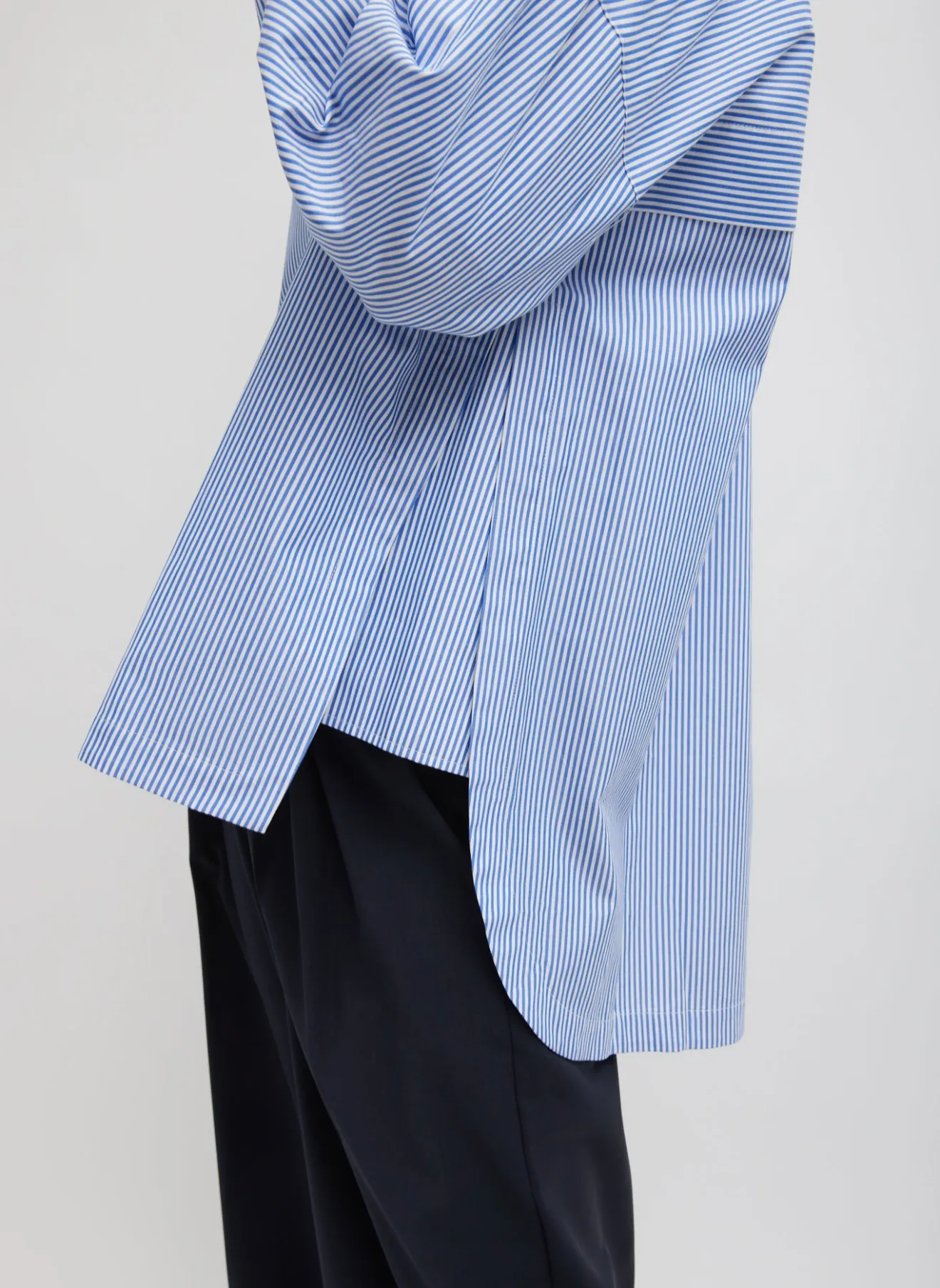 Hot Striped Shirting Gabe Oversized Shirt Tops | Fundamentals