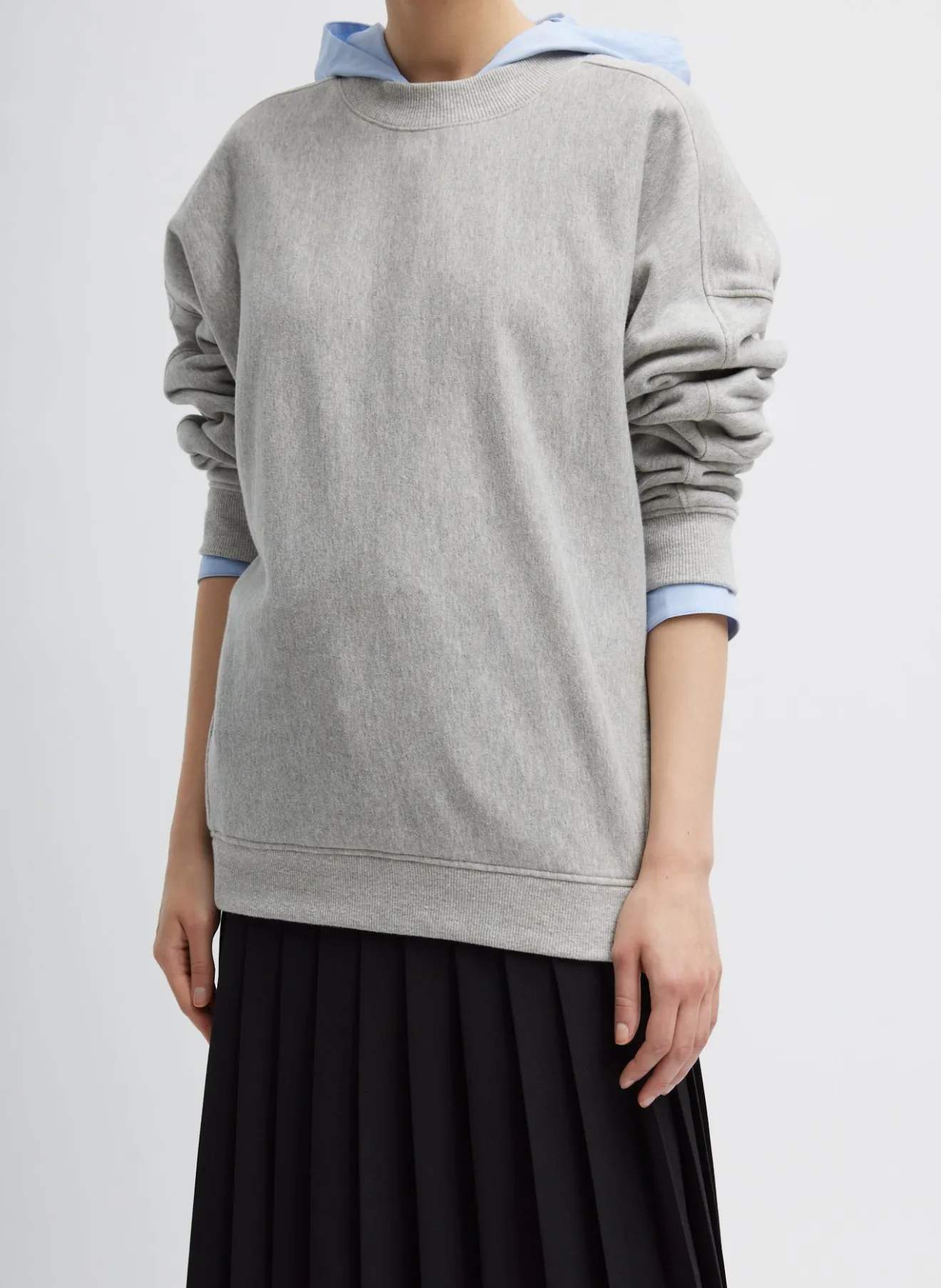 Sale Cocoon Crewneck Sweatshirt Leisure Sets | Knitwear & Sweatshirts