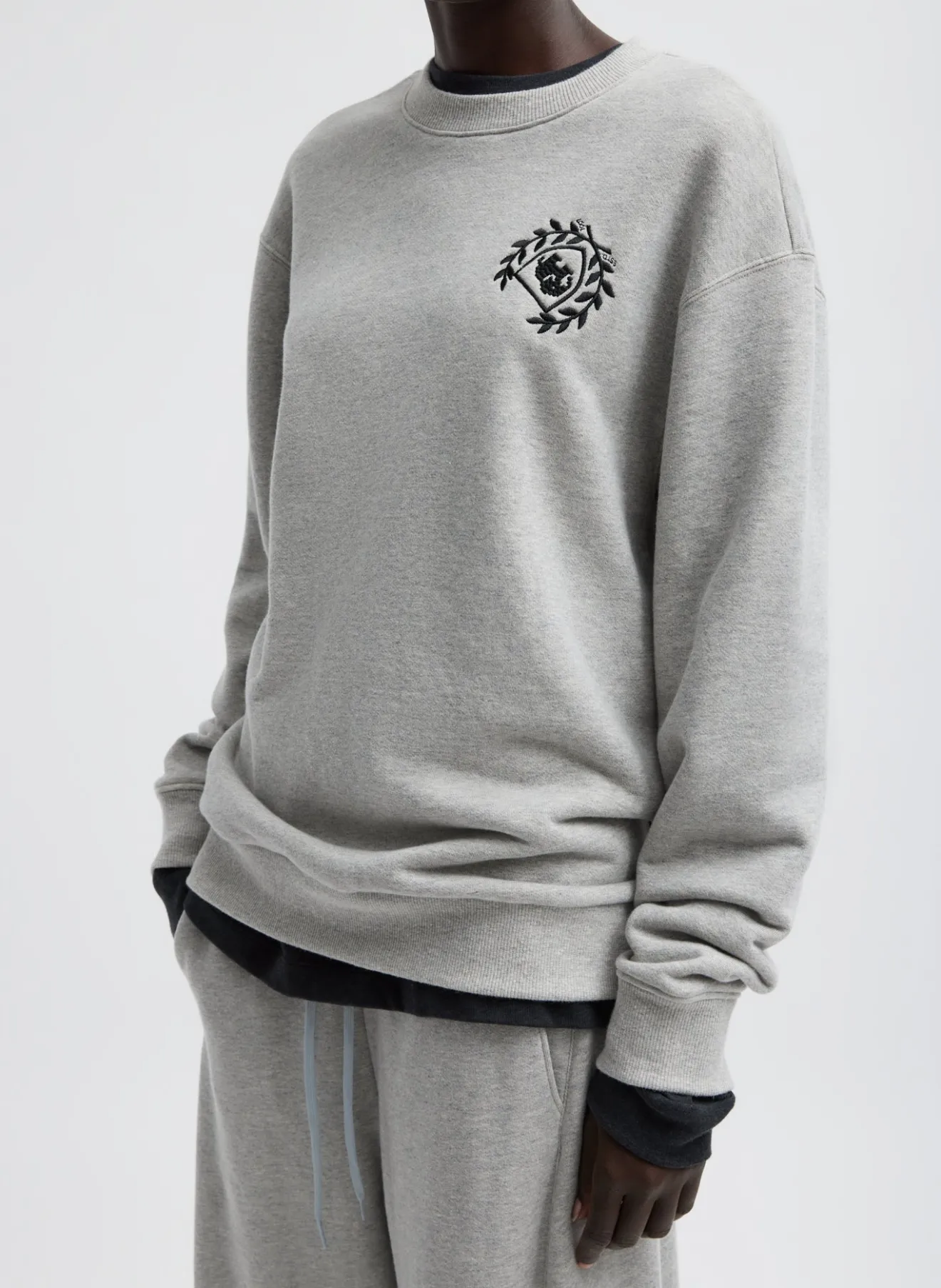 Best Embroidered Patch Sweatshirt Leisure Sets | Knitwear & Sweatshirts