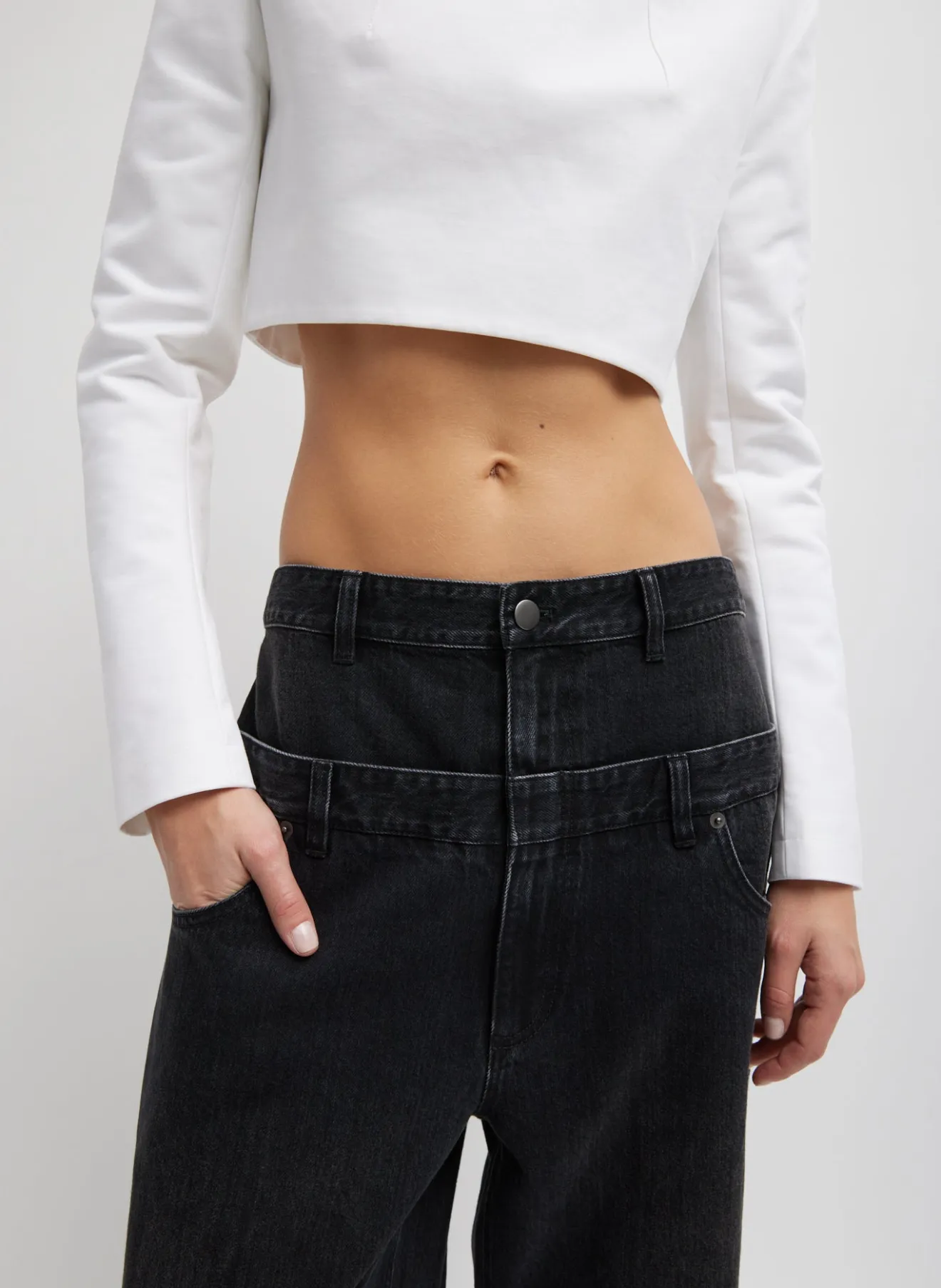 Cheap Vintage Denim Double Waisted Slouchy Carpenter Jean Denim | Pants & Shorts